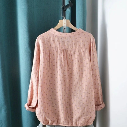 Flower Print Blouse