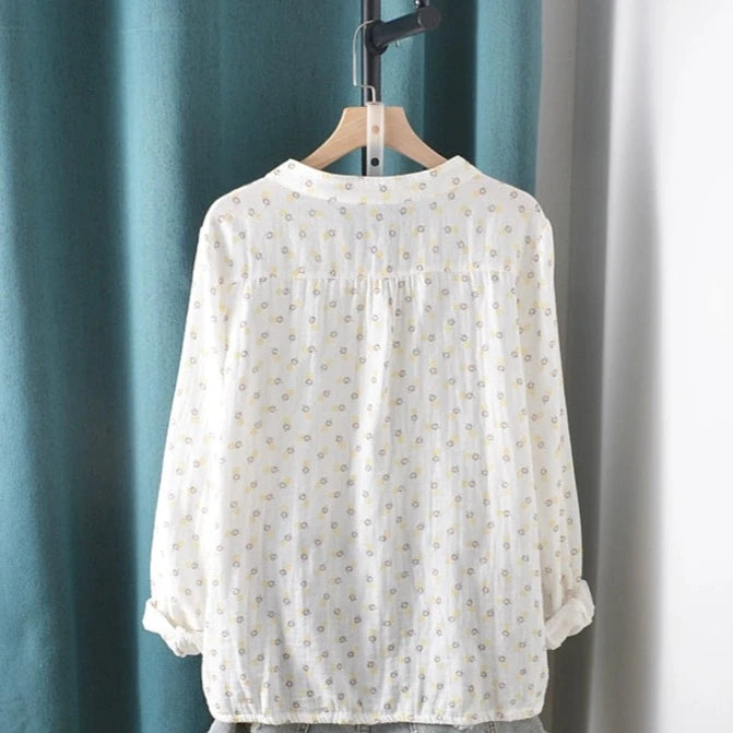 Flower Print Blouse