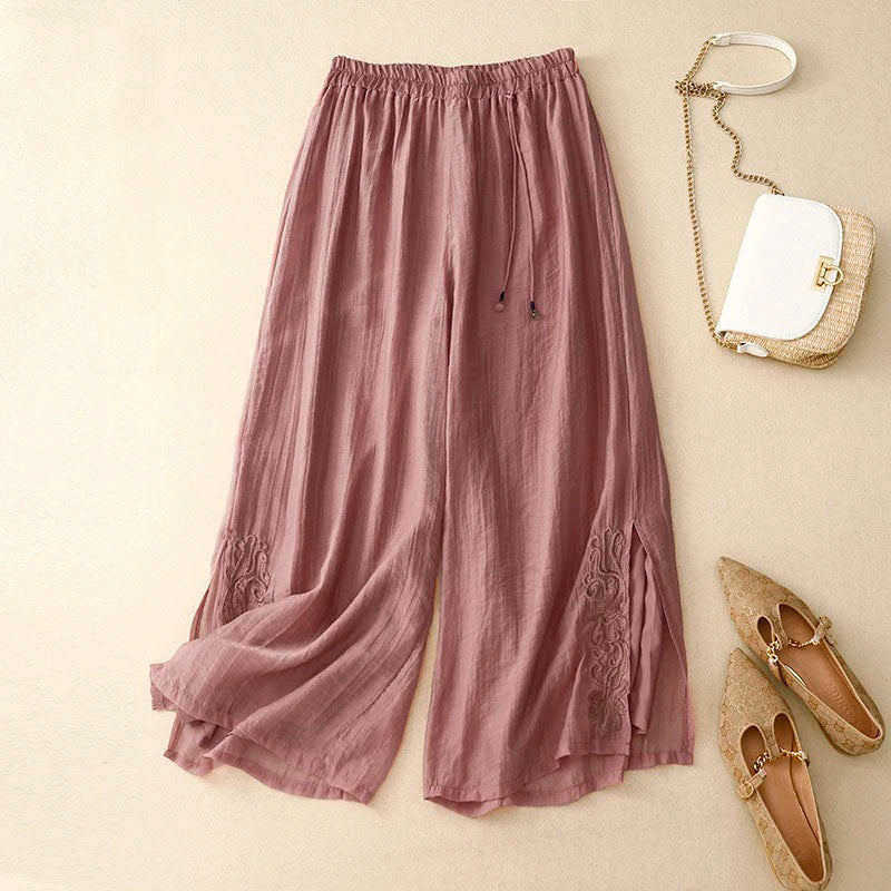 High Waist Wide Leg Pants