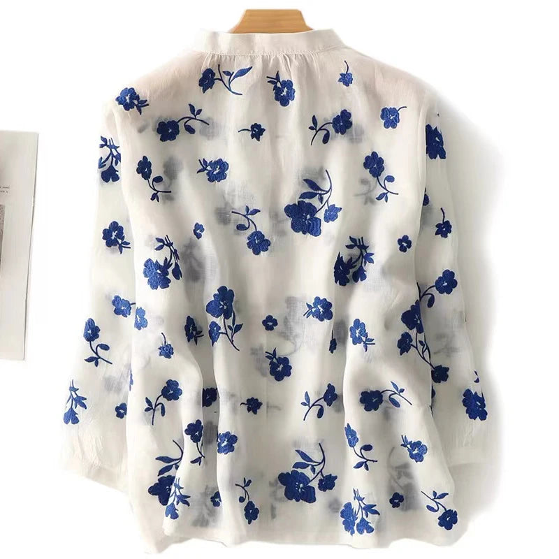 Floral Print Blouse