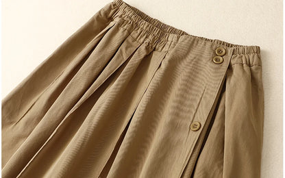 Mid-Calf Length Skirt