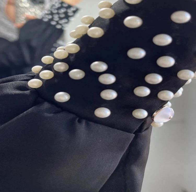 Beading Cuff Abaya