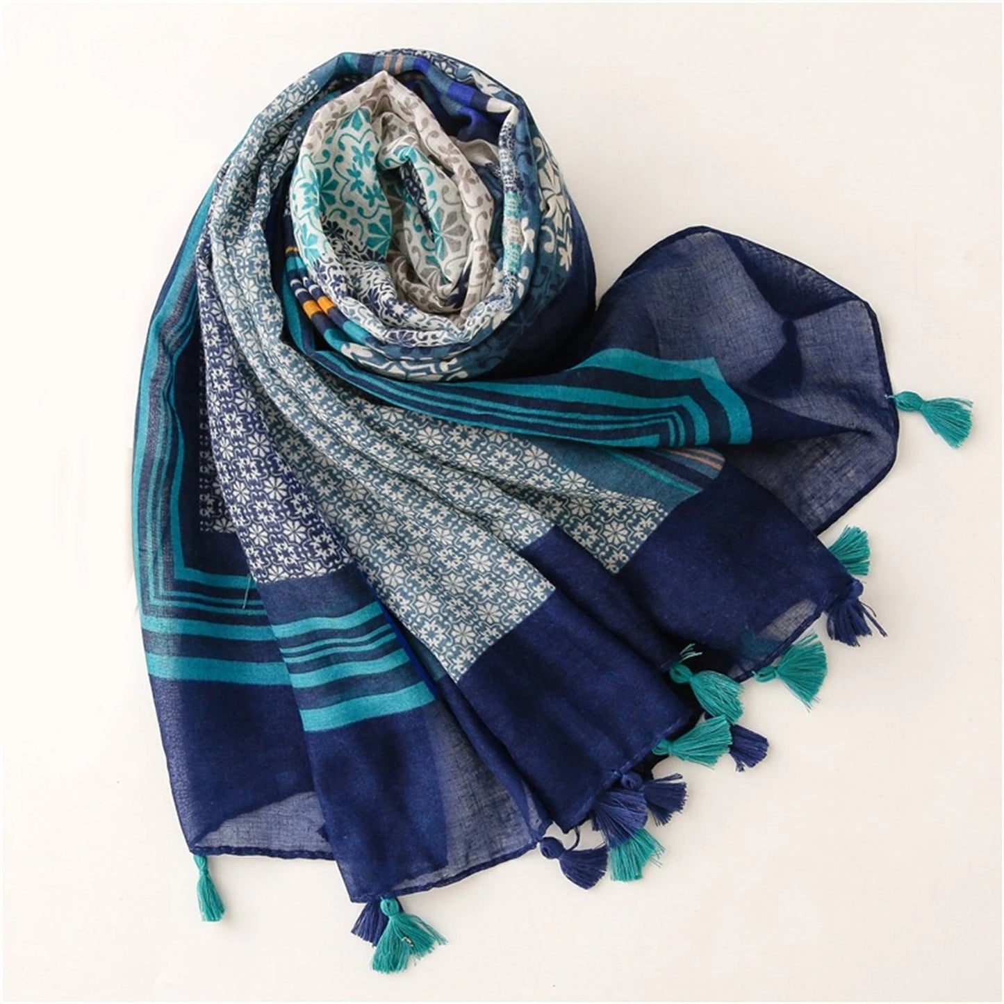 Geometric Pattern Scarf