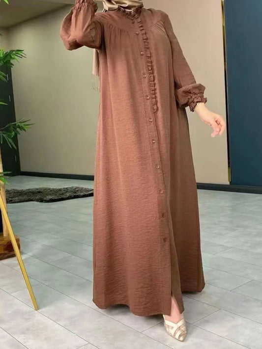 Puff Sleeve Abaya