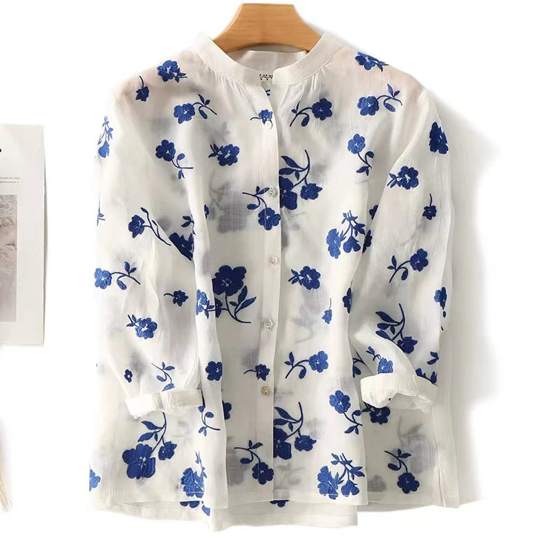 Floral Print Blouse