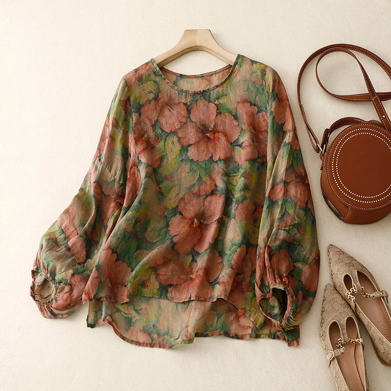 Floral Print Blouse