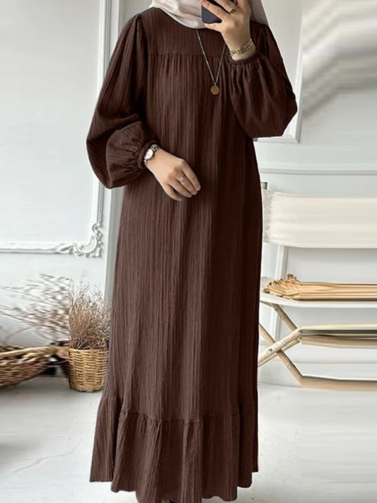 Puff Sleeve Abaya